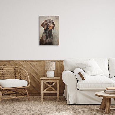 Stupell Home Decor Brown Labrador Visage Wall Art