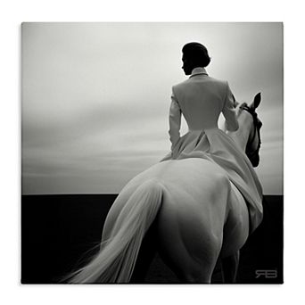 Stupell Home Decor Riding Horse into Horizon Wall Art