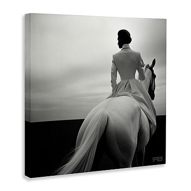 Stupell Home Decor Riding Horse into Horizon Wall Art