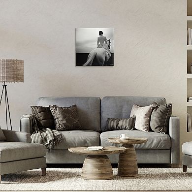 Stupell Home Decor Riding Horse into Horizon Wall Art