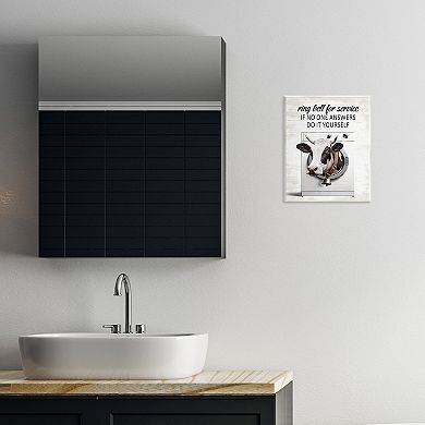Stupell Home Decor Sassy Cow Laundry Wall Art