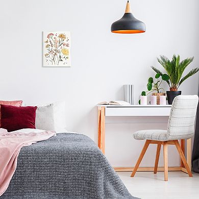 Stupell Home Decor Full Bloom Wildflowers Plaque Wall Art