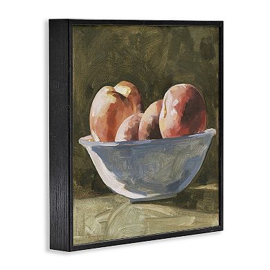 Stupell Home Decor Apples in Bowl Still Life Wall Art