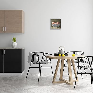 Stupell Home Decor Apples in Bowl Still Life Wall Art