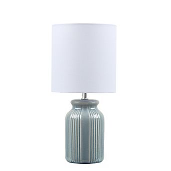 Ashen Glow Accent Table Lamp
