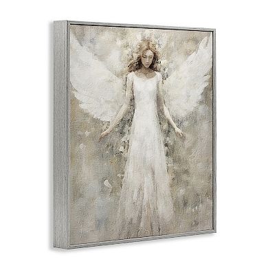 Stupell Home Decor Soft Abstract Angel Wall Art