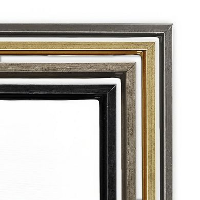 Stupell Home Decor Classic with Vintage Blooms Framed Floating Canvas Wall Art