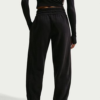 Women's Nike One Therma-FIT Mid-Rise Fleece Joggers