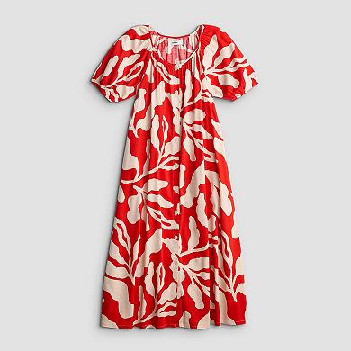 Women's Sonoma Goods For Life® Button Front Caftan Maxi Dress