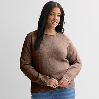 Plus Size Sonoma Goods For Life® Lightweight Rollneck Sweater