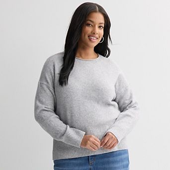 Plus Size Sonoma Goods For Life® Lightweight Rollneck Sweater