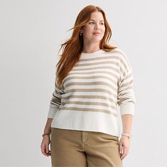 Plus Size Sonoma Goods For Life® Lightweight Rollneck Sweater