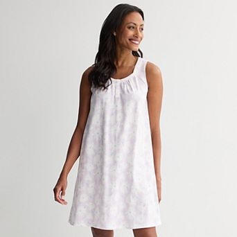 Petite Croft & Barrow® Sleeveless Sleep Gown
