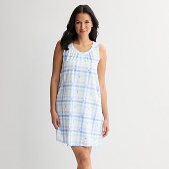 Petite Croft & Barrow® Sleeveless Sleep Gown
