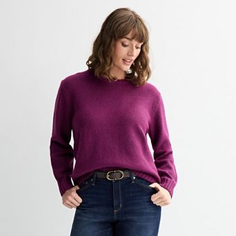 Women's Sonoma Goods For Life® Cozy Crewneck Sweater