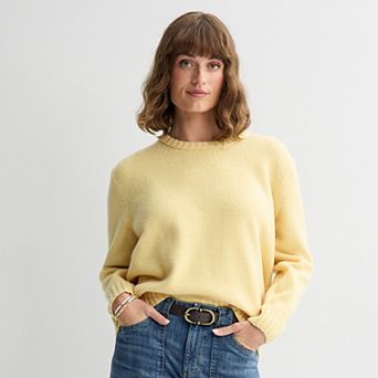 Women's Sonoma Goods For Life® Cozy Crewneck Sweater