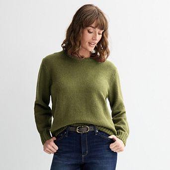 Women's Sonoma Goods For Life® Cozy Crewneck Sweater