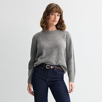 Women's Sonoma Goods For Life® Cozy Crewneck Sweater