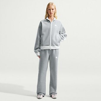 Women's Nike Studio Fleece Mid-Rise Track Pants