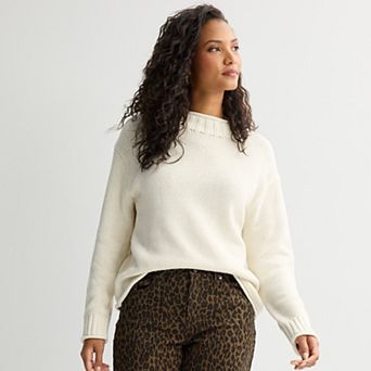 Women's Sonoma Goods For Life® Rollneck Pullover Sweater