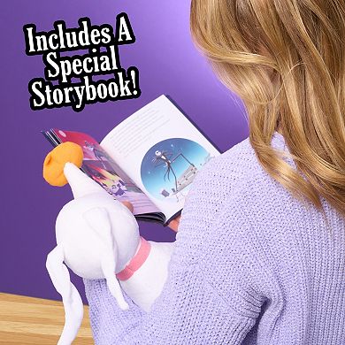 Kohl's Cares® Disney's Tim Burton's The Nightmare Before Christmas Zero Plush Toy and Book Bundle