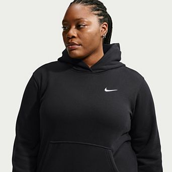 Plus Size Nike Fleece Pullover Hoodie