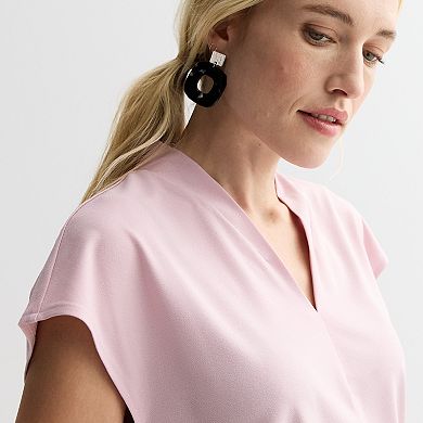 Women's Nine West Dolman V-Neck Knit Top