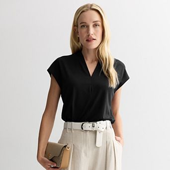 Women's Nine West Dolman V-Neck Knit Top