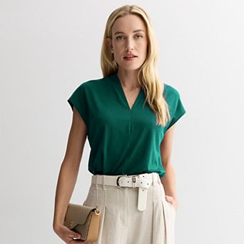 Women's Nine West Dolman V-Neck Knit Top