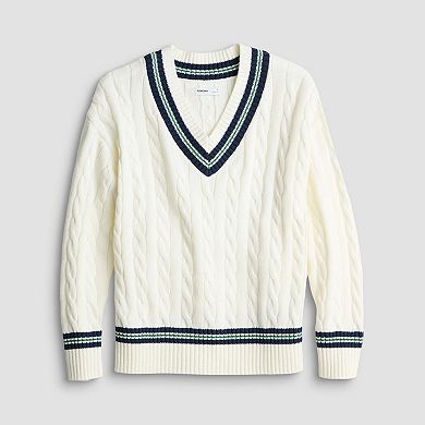 Women's Sonoma Goods For Life® V-Neck Cable Sweater