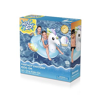 H2OGO! Fantasy Unicorn Kids Ride-On Pool Float
