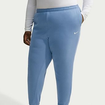 Plus Size Nike Studio Fleece Mid-Rise Jogger Pants