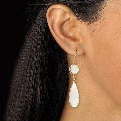 PalmBeachJewelry Aurora Borealis Crystal Goldtone Vintage-Inspired Jewelry Set