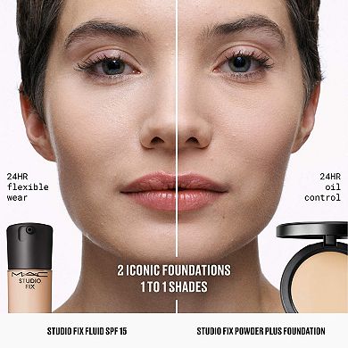 Studio Fix Fluid SPF 15 24HR Buildable Soft-Matte Foundation + Oil Control