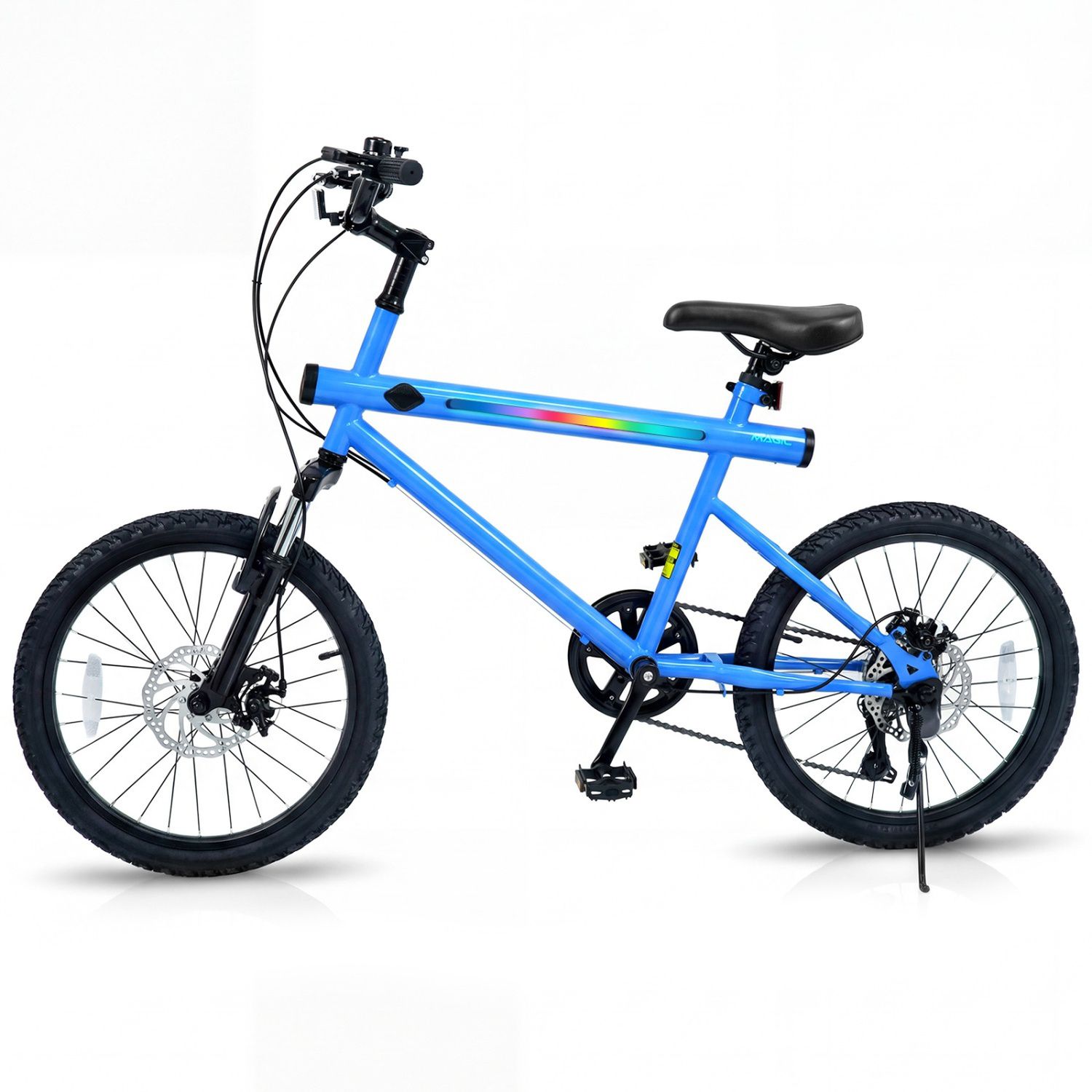 Детские куклы 20 Inch Commuter Bicycle with Six Speed Shifting Stereo Speakers and 220 lb Capacity — фото 1