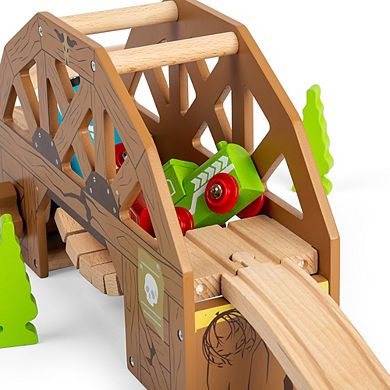 Wooden Rickety Bridge