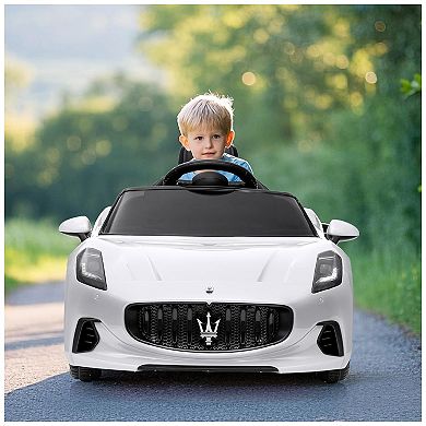 Ride On Car Licensed Maserati GranCabrio, 12V Powered Motorized Car for Children with Remote Control