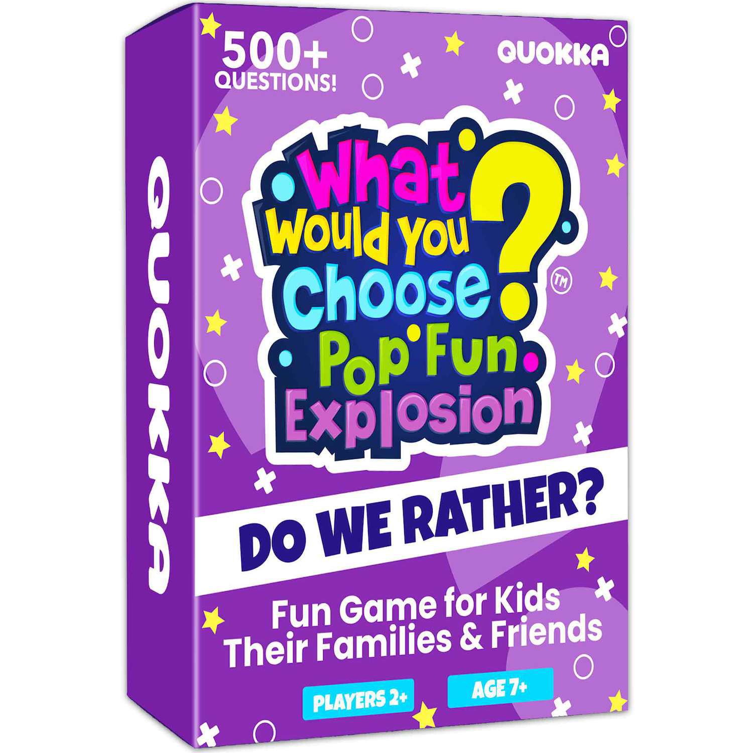 QUOKKA Family Board Games For Kids And Adults - Party Games Freedom Of Speech - FAMILY EDITION - Guess The Word - Fast-Paced - Extremely Easy To Play