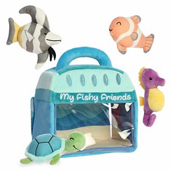 ebba Small Blue Engaging Baby Playset 8" My Fishy Friends Baby Talk