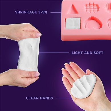 OKTO Air-Dry Clay Compound Colours L Air Clay Compound White (nan)