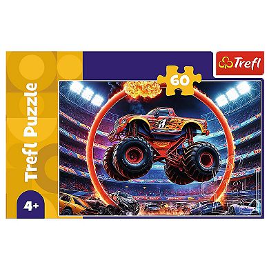 Trefl Kids Monster Truck 60 Piece Puzzle
