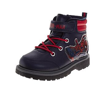 Marvel SpiderMan Casual Boots Boys - Fun Stylish Durable Footwear (Toddler/Little Kid)