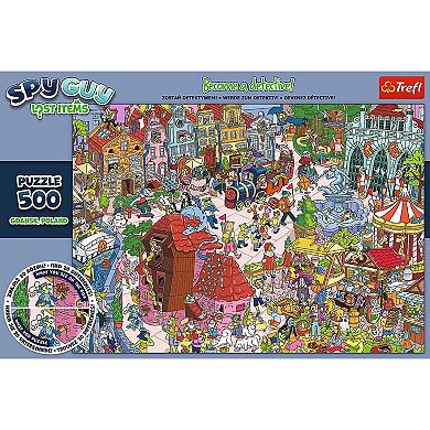 Trefl Kids 500 Piece Puzzle - Spy Guy - Lost Items: Gdask, Poland