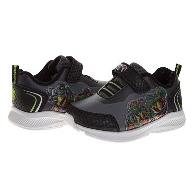 TMNT Light-Up Sneakers Boys - Fun Comfortable Colorful Footwear (Toddler/Little Kid)