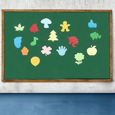 Bulletin Cutouts Paper, 108Pcs Bulletin Board Paper Cut Outs Decorations