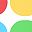 Multicolor Round