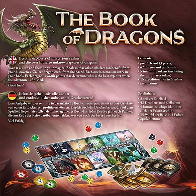 Trefl Games - The Book of Dragons Game