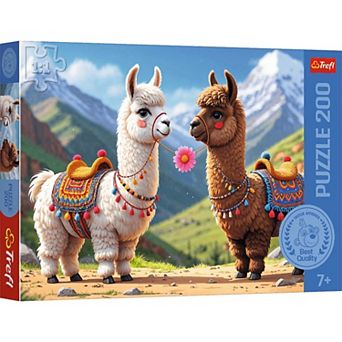 Trefl Kids Treflik Laurel - Colorful Llamas 200 pc Puzzle