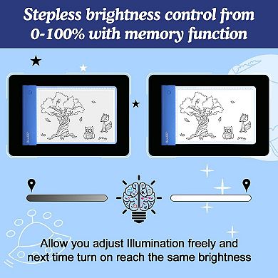 Light Up Tracing Pad Drawing Tablet Coloring Board for Kids