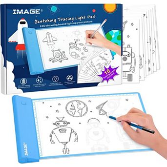 Light Up Tracing Pad Drawing Tablet Coloring Board for Kids